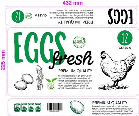 Label Designs for Eggs