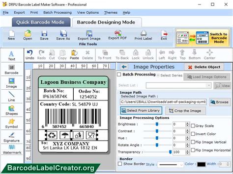 Description of Label Software