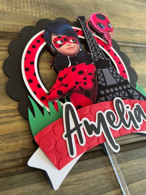 Ladybug cake topper ideas