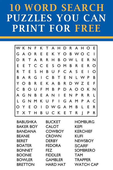 Large Print Word Search Puzzle Tips and Tricks