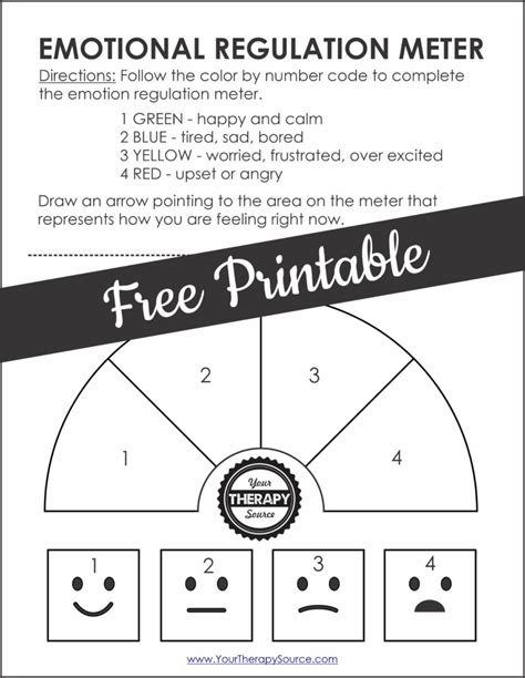 Large Print Worksheets for Emotional Well-being