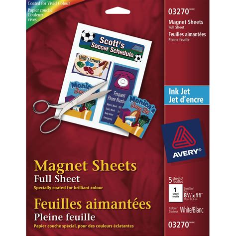 Laser Printable Magnetic Sheets