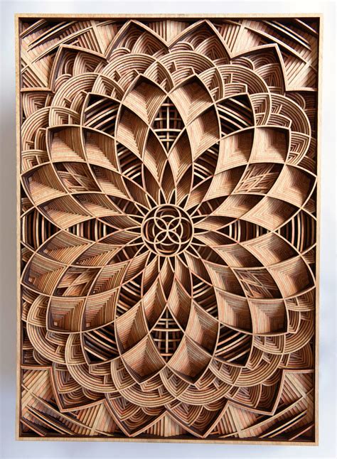 Laser Templates for Wood Design