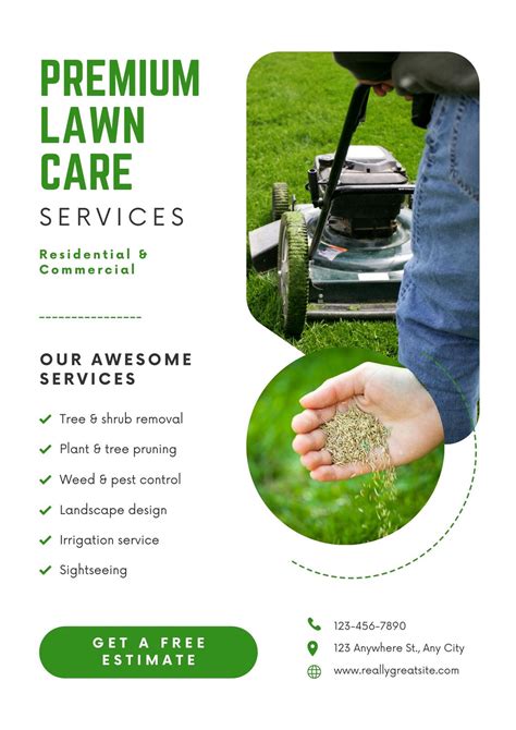 Lawn care template 3