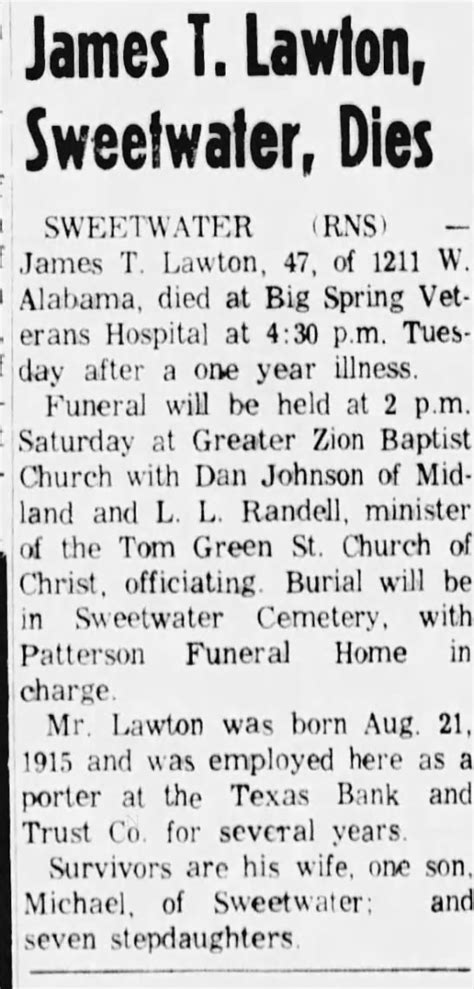 Lawton Obituary Gallery 6