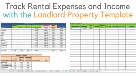 Lease management template