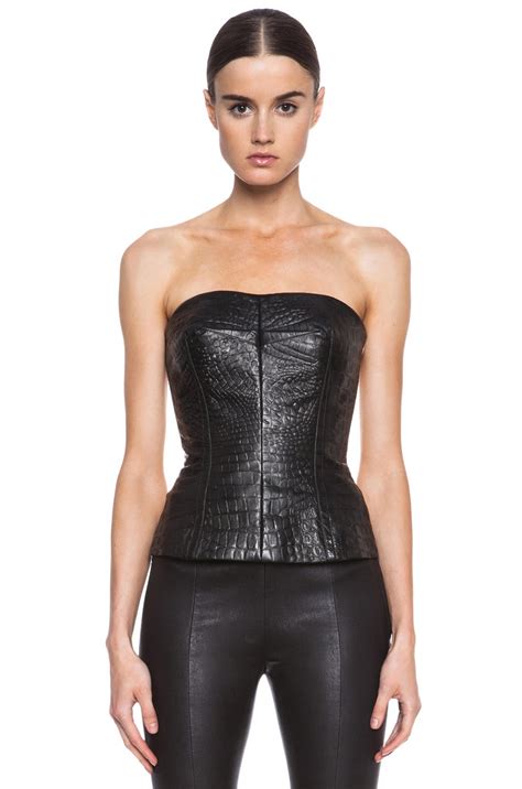 Leather Bustier Design