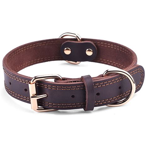 leather dog collars