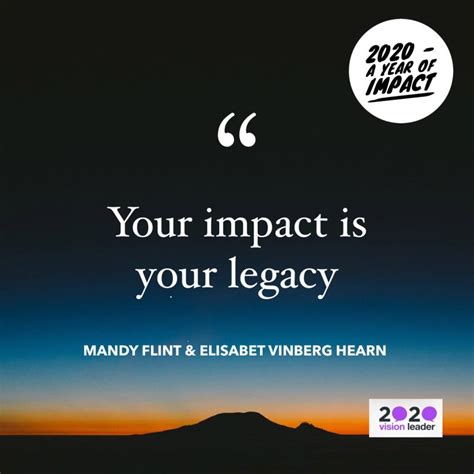 Description of Legacy and Impact