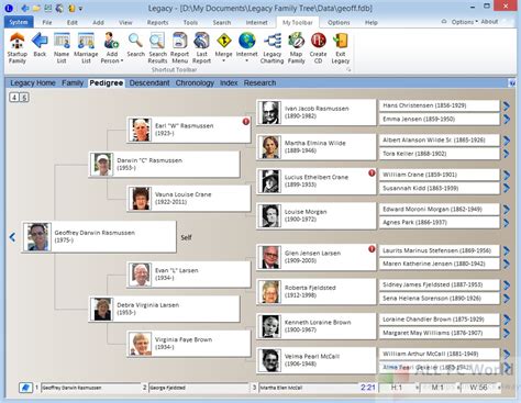 Legacy Family Tree Software