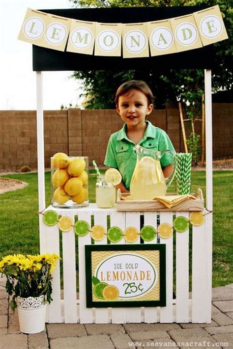 Lemonade Stand Ideas for Kids