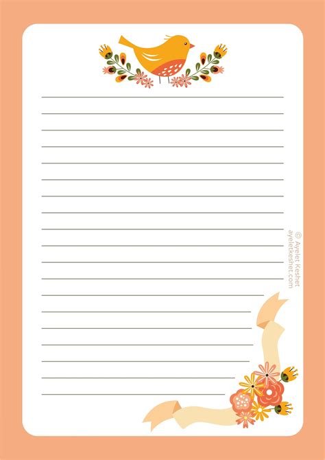 Letter Writing Paper