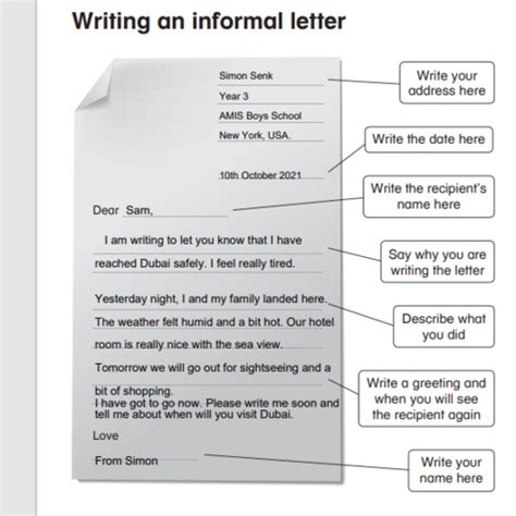 Letter Writing Resources