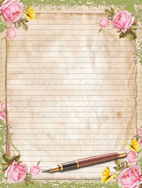 Letter Writing Stationery