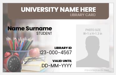 Library ID Template