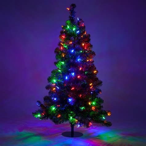 Light-themed Christmas tree template