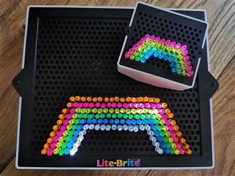 Lite-Brite creations