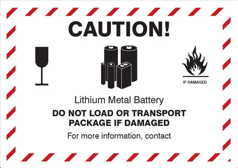 Printing Lithium Battery Shipping Labels