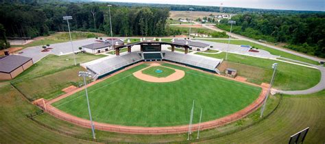 Little league baseball field