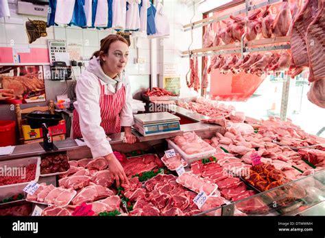 Local butcher shop