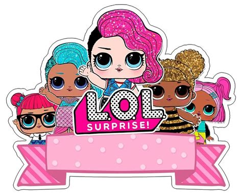 LOL Cake Topper Printable Designs for Kids