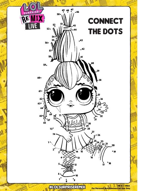 Lol Dolls Activity Sheets