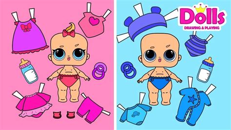 Lol Dolls Printable Crafts