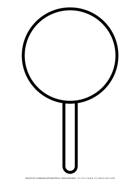 Lollipop Templates for Celebrations