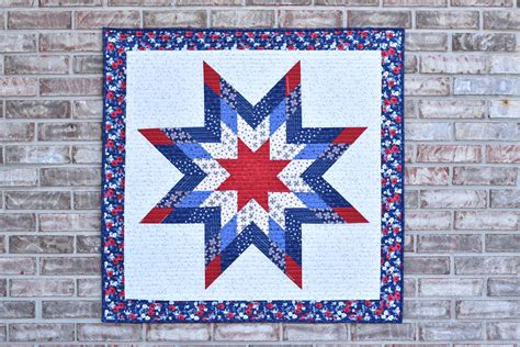 Lone Star Quilt Pattern Tutorial