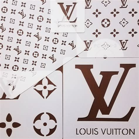 Louis Vuitton Stencils Crafts