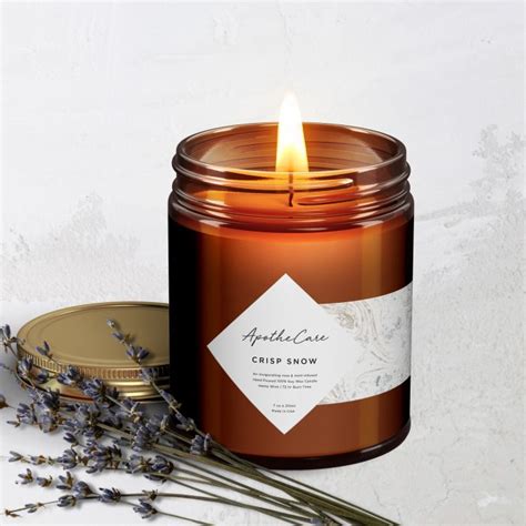 Luxury Candle Labels Creativity