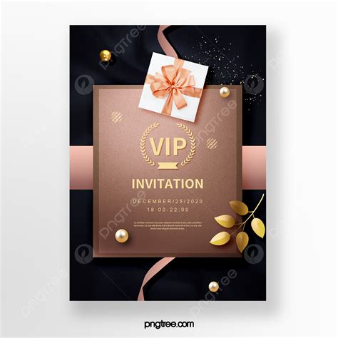 Luxury Gold Invitation Templates