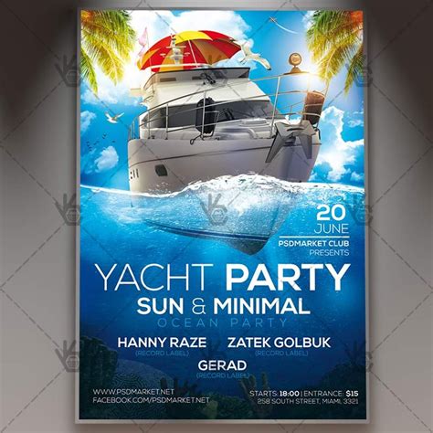 Luxury Yacht Flyer