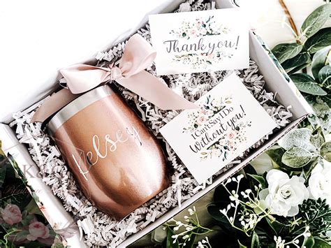 Maid of Honor Proposal Gift Ideas