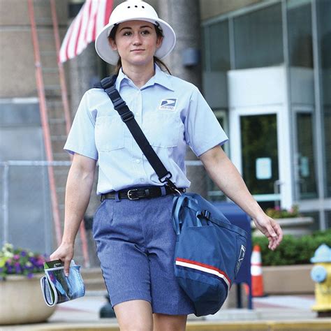 Mail Carrier in Summer