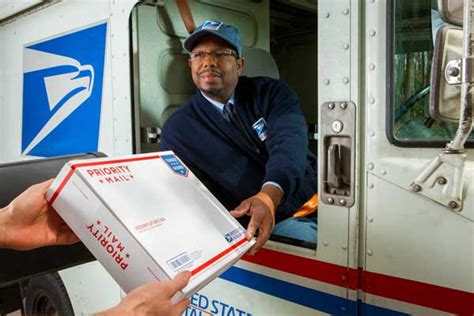 Mail Carrier with Smile