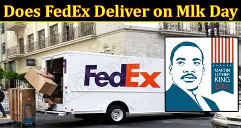 Mail Delivery on MLK Day