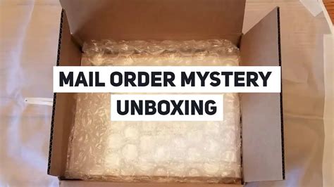 Mail Order Mystery Introduction