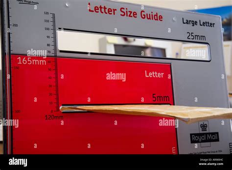 US Mail Size Guide