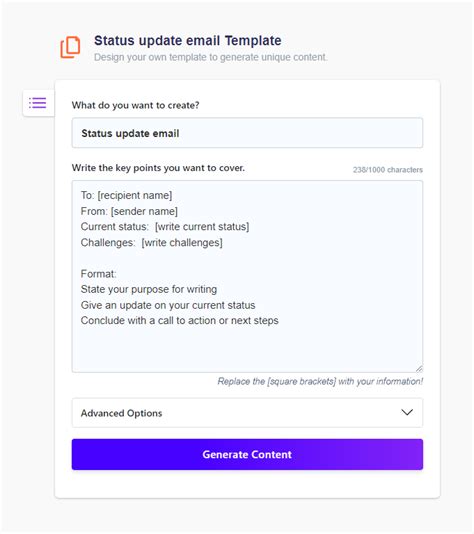 Mail Status Updates