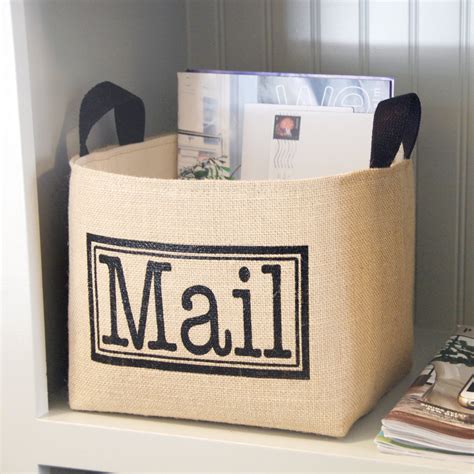 Mail Storage Bins