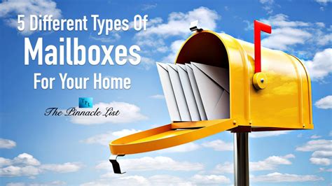 Types of Mailboxes at Home Depot