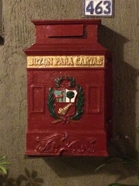 Mailboxes in Lima, Peru