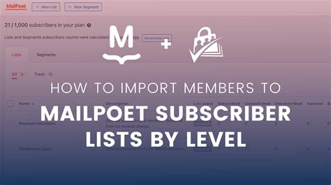 MailPoet Subscriber Management