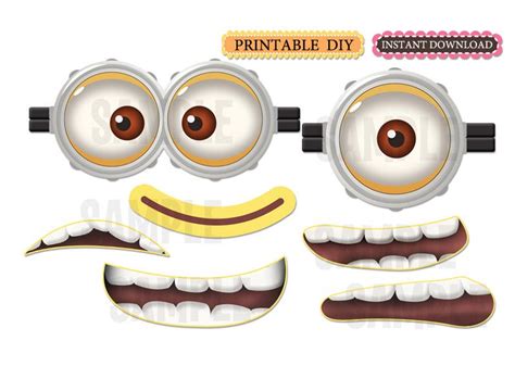 Main Uses of Minion Eyes Printables