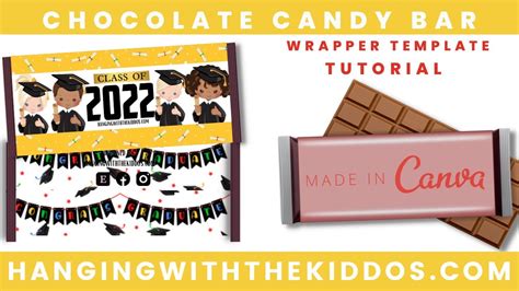 Make Custom Candy Bar Wrappers