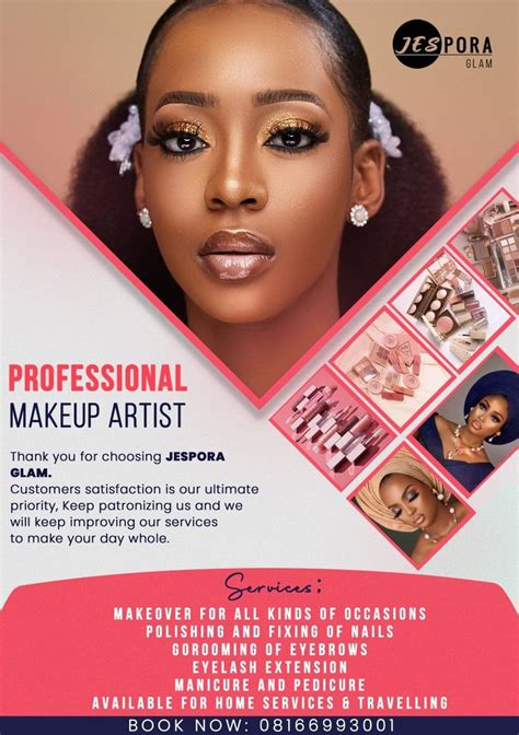 Makeup Artist Flyer Design