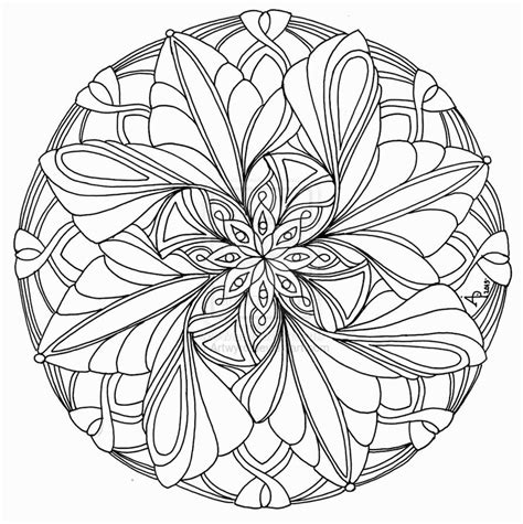 Coloring mandalas for relaxation