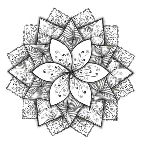 Mandala drawing