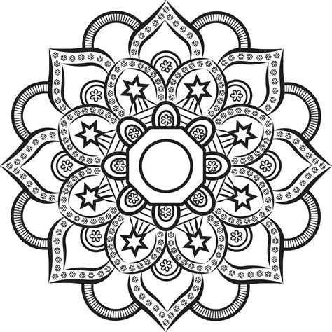 Mandala templates for adults